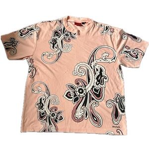 Salmon Hugo Boss T-shirt